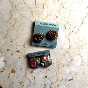 Lot of two: Vintage Liz Claiborne Earrings